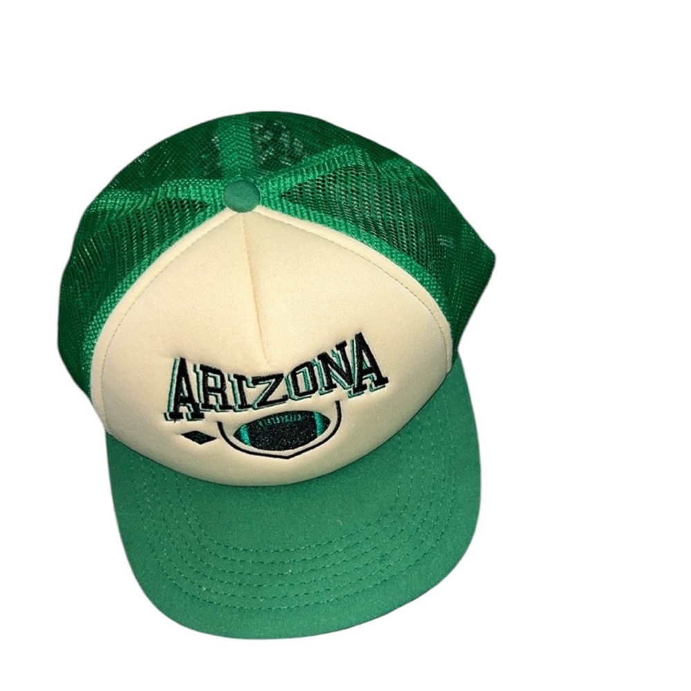 Arizona Green and Cream Trucker Hat